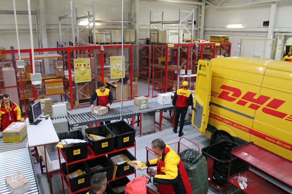sortowanie paczek DHL 2026